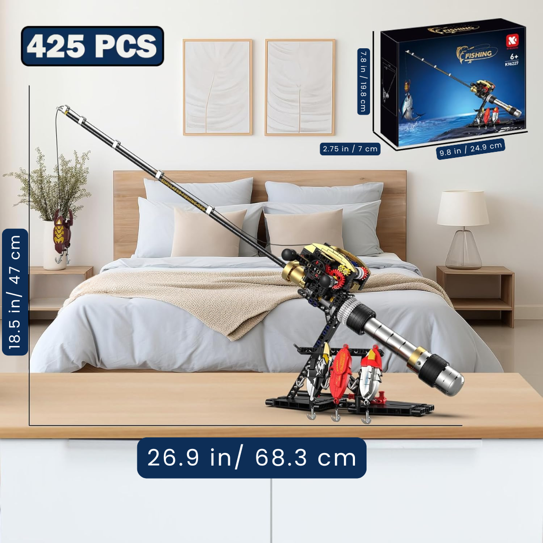 GearCast™ - The Addictive Mechanical Fishing Rod