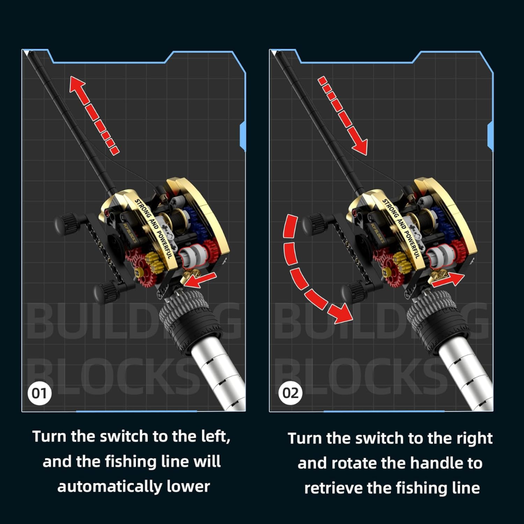 GearCast™  - Precision Build Fishing Rod