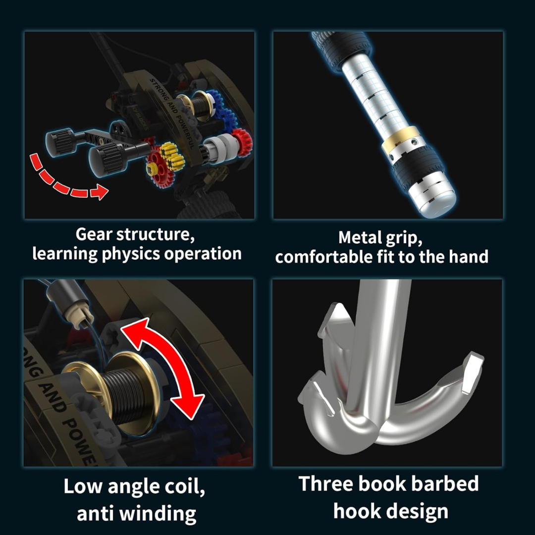 GearCast™  - Precision Build Fishing Rod